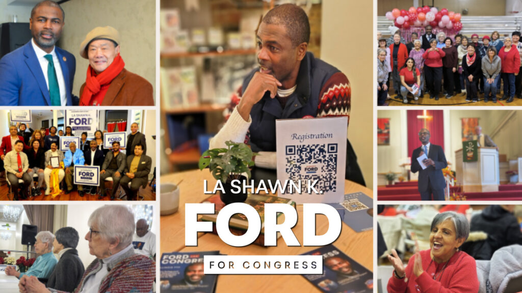 Request a visit from La Shawn K. Ford for Congress